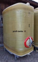 P123 opslagtank 3000L GFK tank polyestertank water-reservoir, Ophalen, Gebruikt, Kunststof