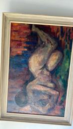 Schilderij met naakte vrouw!, Antiek en Kunst, Ophalen