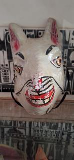 Heel oud Theater masker Konijn, Antiek en Kunst, Curiosa en Brocante, Ophalen of Verzenden