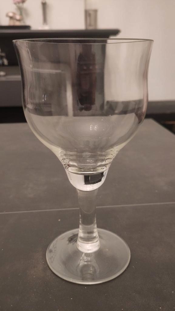 Kullerpfirsich Gläser - Set van 5, Antiek en Kunst, Antiek | Glas en Kristal, Ophalen of Verzenden