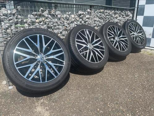 20 inch Volkswagen Transporter velgen 5x120 + Continental T6, Auto-onderdelen, Banden en Velgen, Banden en Velgen, Zomerbanden