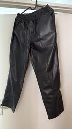 Leren broek, Kleding | Dames, Ophalen, Zo goed als nieuw, Maat 42/44 (L), Zwart