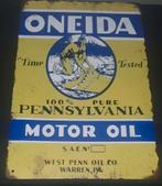 Wandbord Oneida Motor Oil - Mancave Decor, Ophalen of Verzenden, Nieuw