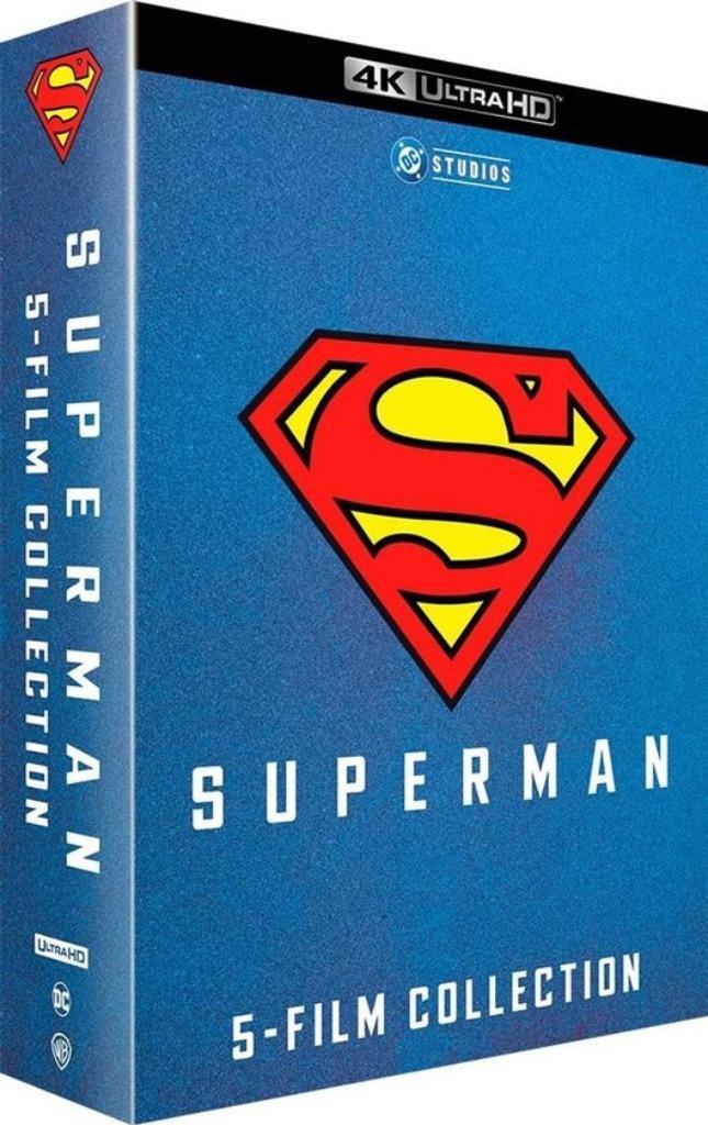 Superman - 5 Film Collection (4K Ultra HD Blu-ray), Cd's en Dvd's, Blu-ray, Nieuw in verpakking, Actie, Verzenden