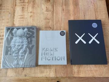 Kaws, 3 gesigneerde boeken beschikbaar voor biedingen