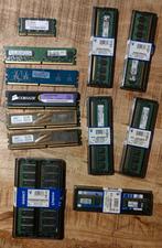 RAM geheugen pc Kingston Corsair hp 1 2 gb ddr, Computers en Software, RAM geheugen, Gebruikt, Ophalen of Verzenden, DDR3
