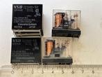 Relais 12V DC 16A 1x maak contact 5 stuks, Ophalen of Verzenden, Gebruikt