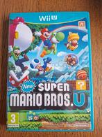 Nintendo wiiu new super mario bros u, 3 spelers of meer, Ophalen of Verzenden, Gebruikt, Vanaf 3 jaar