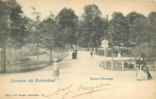 (388-187-009) Rotterdam Nieuwe Plantage, Verzamelen, Ansichtkaarten | Nederland, Zuid-Holland, Verzenden
