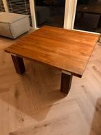 Salontafel Amerikaans notenhout Hans Daalder, Huis en Inrichting, Ophalen, 100 tot 150 cm, Vierkant, 50 tot 100 cm