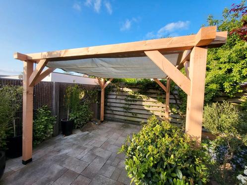 Douglas pergola of overkapping maatwerk inclusief montage, Tuin en Terras, Overkappingen, Nieuw, Veranda, Ophalen of Verzenden
