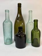 Lot van 5 zegel flesje, Antiek en Kunst, Ophalen of Verzenden