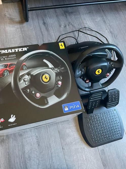 T80 Ferrari 488 GTB Edition, Spelcomputers en Games, Spelcomputers | Sony PlayStation Consoles | Accessoires, Zo goed als nieuw