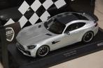 1:18 MERCEDES AMG GTR silver 2021 Minichamps in box WRH, Verzenden, Zo goed als nieuw, Auto, MiniChamps
