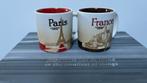 2 x Starbucks espresso kopjes: Paris & France, Ophalen of Verzenden, Zo goed als nieuw, Overige stijlen, Kop(pen) en/of Schotel(s)
