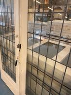 Set glas in lood schuif / en-suite deuren 209x167cm., Antiek en Kunst, Curiosa en Brocante, Ophalen