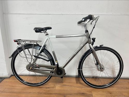 Gazelle Paris Heren Fiets Aluminium Frame, Fietsen en Brommers, Fietsen | Heren | Herenfietsen, Zo goed als nieuw, Gazelle, Versnellingen