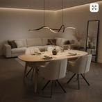 Moderne hanglamp met krul design 120cm, Ophalen, Nieuw, Metaal, Minder dan 50 cm