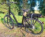 Zeer nette zwarte elektrische damesfiets, Middenmotor ✅️, Fietsen en Brommers, Ophalen, 53 tot 56 cm, Versnellingen, Zo goed als nieuw