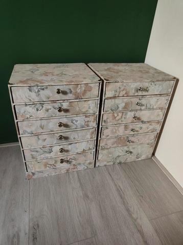 Kartonnen Ladekastjes - Brocante & Stapelbaar beschikbaar voor biedingen