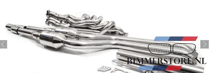 Sportspruitstuk uitlaatsysteem incl. 400 cell kats BMW E46 6, Auto diversen, Tuning en Styling, Ophalen of Verzenden