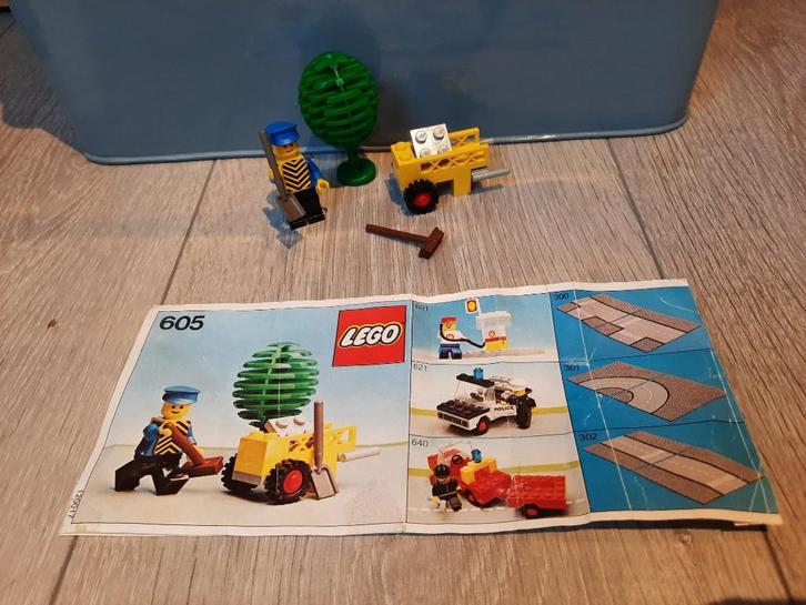 Lego set 605, Kinderen en Baby's, Speelgoed | Duplo en Lego, Gebruikt, Lego, Complete set, Ophalen of Verzenden