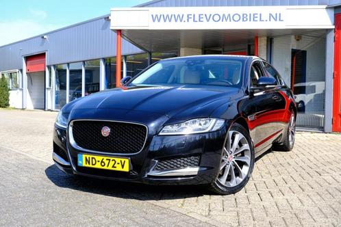 Jaguar XF 2.0 241pk Portfolio Aut. Pano|Leder|LED|19" LMV| F, Auto's, Jaguar, Bedrijf, Te koop, XF, ABS, Achteruitrijcamera, Airbags