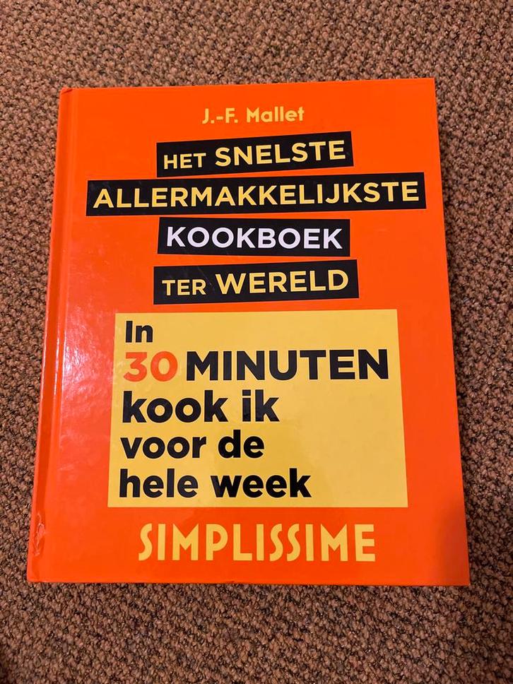 Het Snelste Allermakkelijkste Kookboek ter Wereld, Boeken, Kookboeken, Zo goed als nieuw, Hoofdgerechten, Overige gebieden, Gezond koken