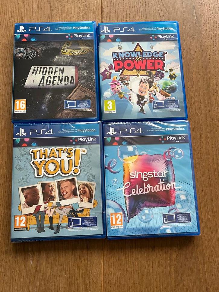 PlayStation 4 Games - Playlink Ps4, Spelcomputers en Games, Games | Sony PlayStation 4, Zo goed als nieuw, Overige genres, 3 spelers of meer