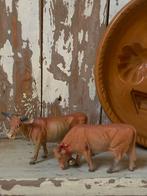 Oude Elastolin koeien, Ophalen of Verzenden