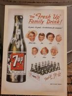 7 Up Limonade Reclame Ansichtkaart, Verzamelen, Ophalen of Verzenden