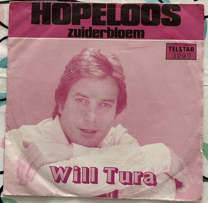 Will Tura (Telstar)., Cd's en Dvd's, Vinyl Singles, Gebruikt, Single, Nederlandstalig, 7 inch, Verzenden