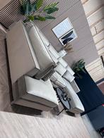 ZGAN Velvet Velours U-Bank/Hoekbank - Greige - 385 cm, Ophalen, -, -, Hoekbank