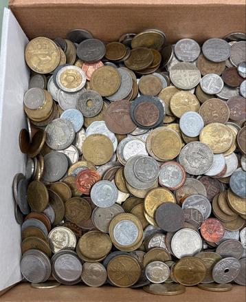 Partij Wereldmunten - 4 kg beschikbaar voor biedingen