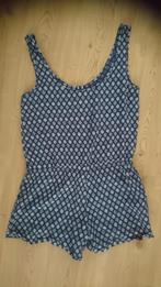Korte jumpsuit kort jump suit america today maat S blauw wit, Blauw, Ophalen of Verzenden, Zo goed als nieuw, Maat 36 (S)