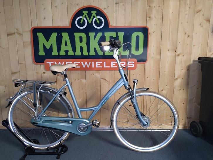 Batavus Monaco 7 Dames Blauw 53cm, Fietsen en Brommers, Fietsen | Dames | Damesfietsen, Gebruikt, Batavus, 53 tot 56 cm