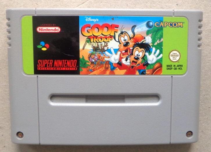 Disney's Goof Troop voor de Europese Super Nintendo, Spelcomputers en Games, Games | Nintendo Super NES, Gebruikt, Avontuur en Actie