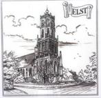 GROTE KERK Elst Gld. = TEGEL, Antiek en Kunst, Antiek | Wandborden en Tegels, Ophalen of Verzenden