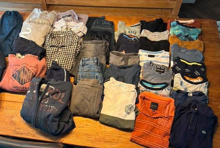 Kledingpakket jongen 134 140 herfst winter, Kinderen en Baby's, Kinderkleding | Kinder-kledingpakketten, Gebruikt, Maat 134, Ophalen of Verzenden