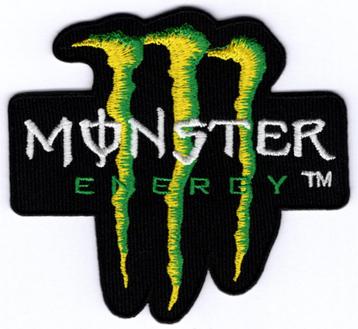 Monster Energy stoffen opstrijk patch embleem #1 beschikbaar voor biedingen
