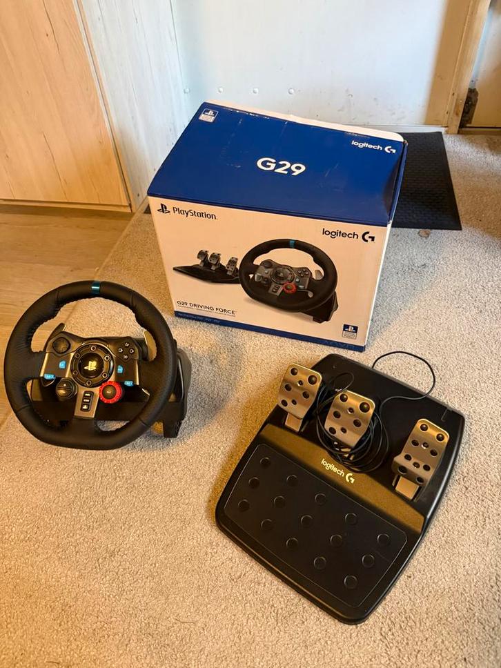 G29 Racestuur PlayStation, Spelcomputers en Games, Spelcomputers | Overige, Zo goed als nieuw, Ophalen