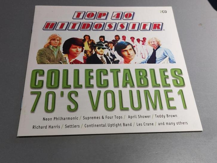 TOP 40 HITDOSSIER COLLECTABLES 70'S VOLUME 1 (2-CD), Cd's en Dvd's, Cd's | Verzamelalbums, Zo goed als nieuw, Pop, Ophalen of Verzenden