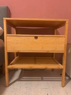 IKEA NORDKISA Nachtkastje - Bamboe, Huis en Inrichting, Ophalen, 55 tot 70 cm, Zo goed als nieuw, 45 tot 65 cm