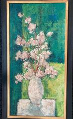 Bloemstilleven Jos van Dijk, Antiek en Kunst, Kunst | Schilderijen | Klassiek, Ophalen of Verzenden