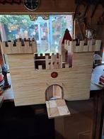 Houten Kasteel - Handgemaakt, Ophalen, Gebruikt, Jongen of Meisje