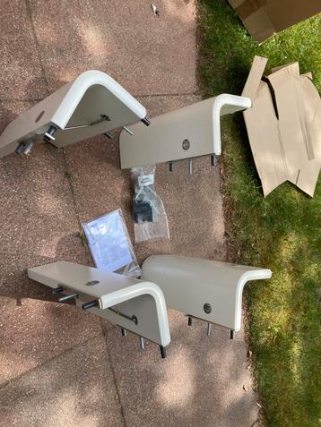 Auping Auronde Alpine wit soft hoekset 34,5 cm hoog beschikbaar voor biedingen