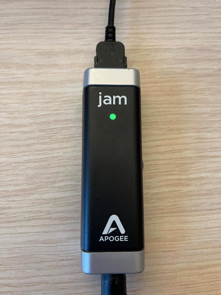 Guitar audio usb interface Apogee Jam Apple mac iphone ipad, Computers en Software, Geluidskaarten, Zo goed als nieuw, Ophalen of Verzenden