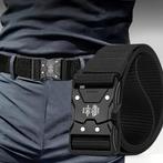 Tactical Broekriem "9XH" m/snelsluiting (one click system), Kleding | Heren, Riemen en Ceinturen, Verzenden, Nieuw, Zwart
