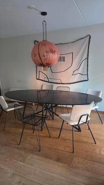 Table du sud eettafel ovaal - 100% marmer - 240 x 120 cm beschikbaar voor biedingen