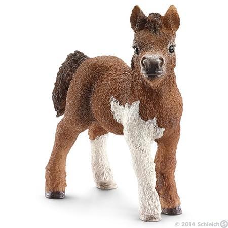 SCHLEICH 13751 Shetland veulen dierfiguur, Verzamelen, Dierenverzamelingen, Zo goed als nieuw, Beeldje of Figuurtje, Paard, Ophalen of Verzenden